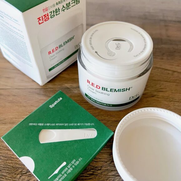 Dr.G Red Blemish Clear Soothing Cream 70ml 2.36 fl.oz - EXP 2027 NIB - Picture 3 of 4